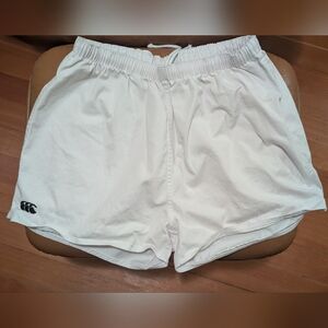 Canterbury Men's White Rugby Shorts, Size 40